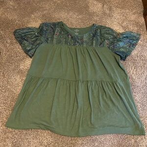 Green Women's Babydoll  St. John’s Bay